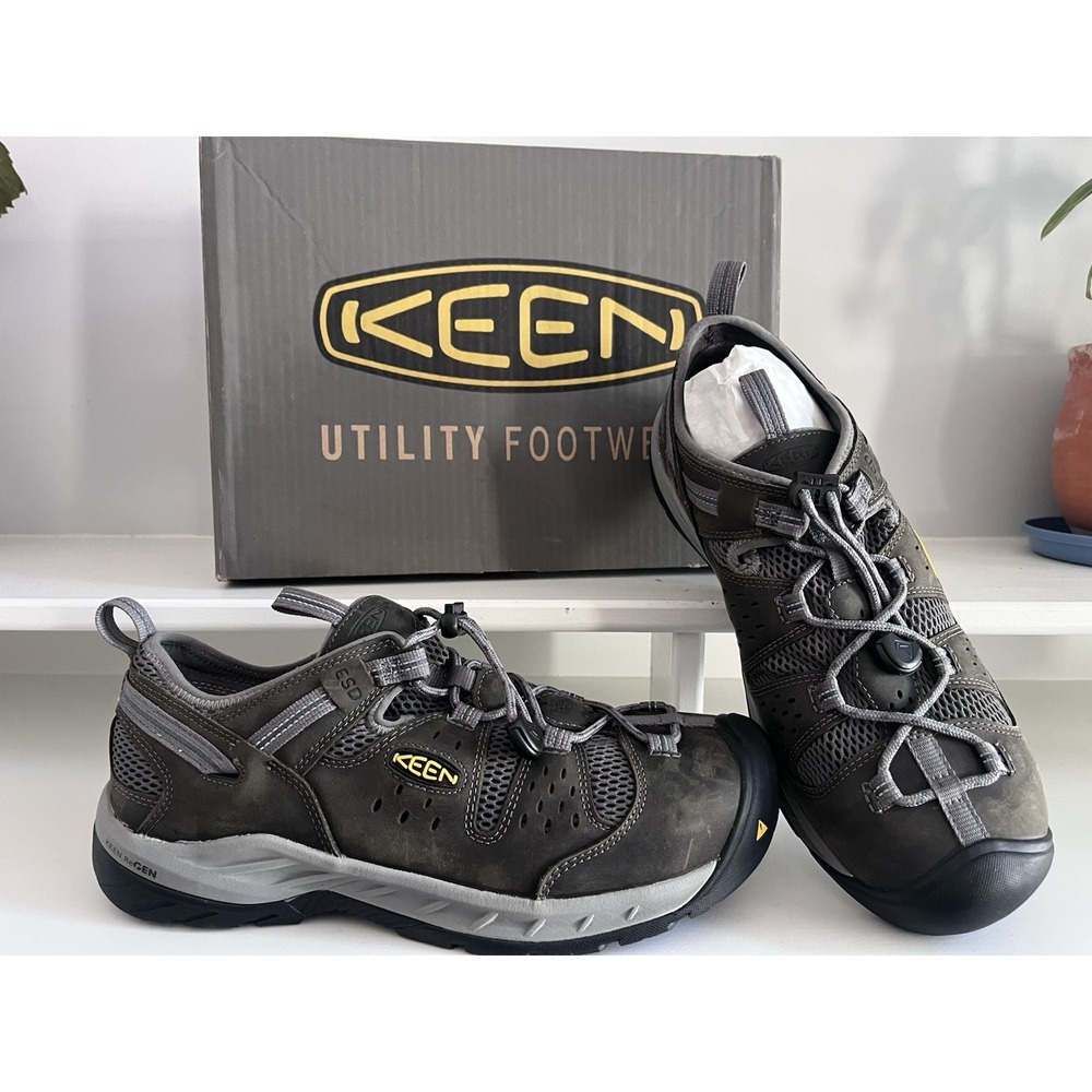 New! Keen Men's Atlanta Cool II ESD Steel Safety 13D 13 Wide